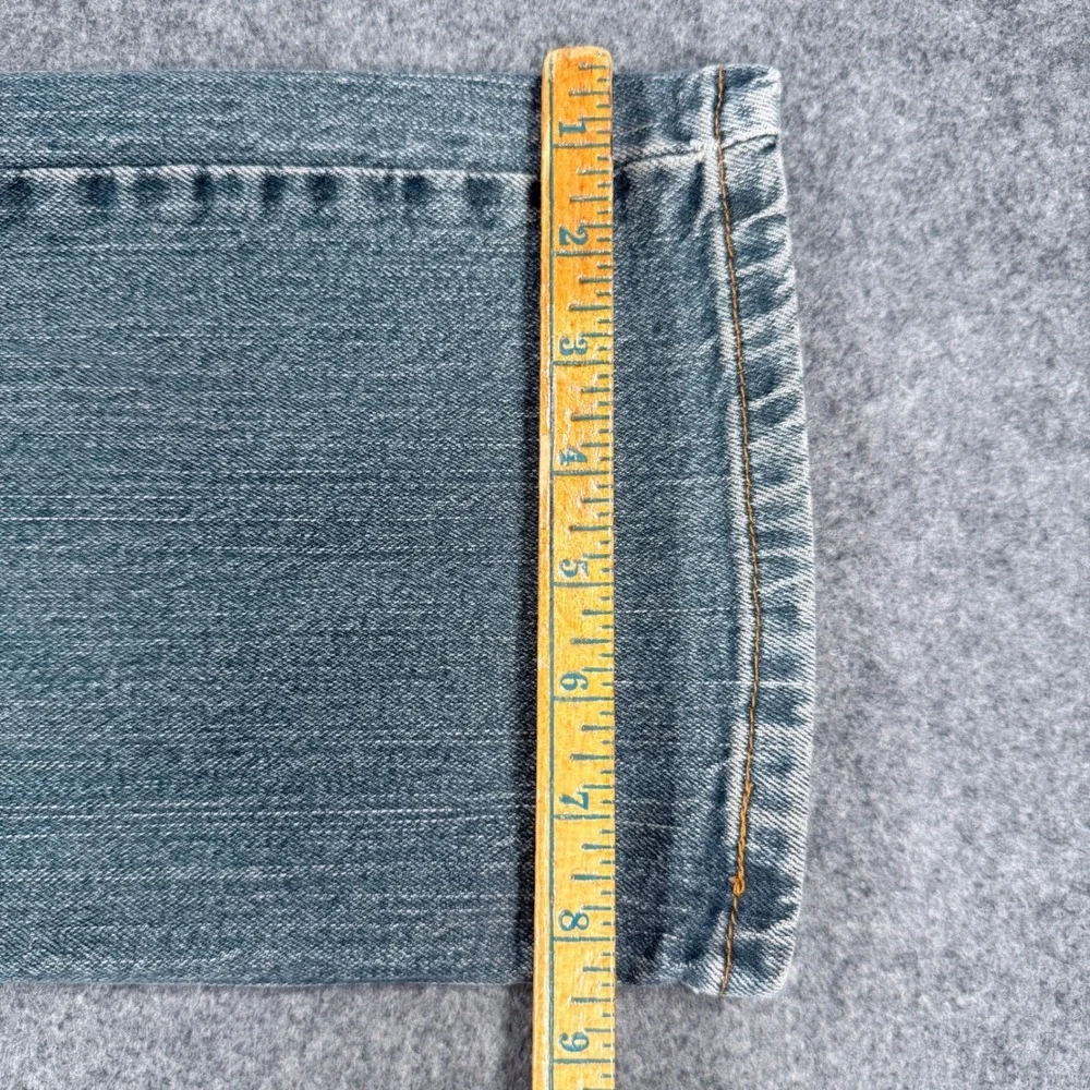 Levis 514 Slim Straight Mens Blue Denim Jeans W38 L32 Medium Wash Y2k 11/05